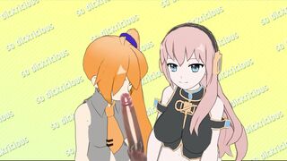 [KiruNeru] Neru and Luka happy fuck times