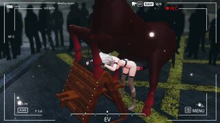 anime girl fucks a horse and insects