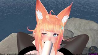 Two Futa Fox Girls having fun – Vrchat Part 1