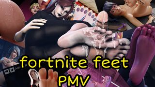 fuck her sexy fortnite feet PMV/HMV