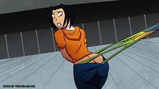 Jade Spider wedgie