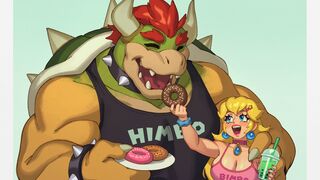 Princess Peach X Bowser Compilation