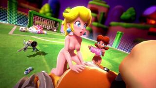 peach and daisy compilation