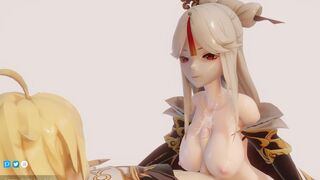 Ningguang paizuri [Akt]