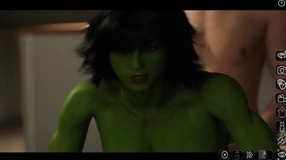 She-Hulk getting fucked in doggystyle [Under The Horizon]