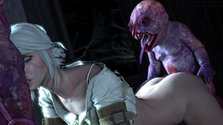 Ciri and Botchling [whitetentaclesfm]