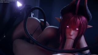 Daemon Girl Blowjob – lazyprocrastinator