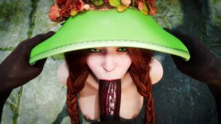 Garlick Gagging – Part 1 (Black) [Sharlean Tails]