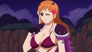 One Piece – Beast Pirate Nami gets in Trouble