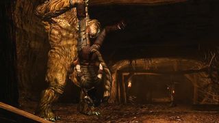 Horny Troll Teases and Fucks A Submissive Khajiit