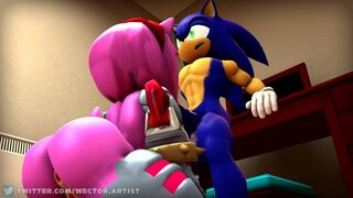 Rusty Rose Blowjob Sonic [wector]
