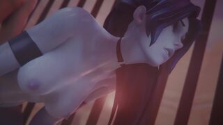 [4K] Widowmaker Anal Fucked [Idemi]