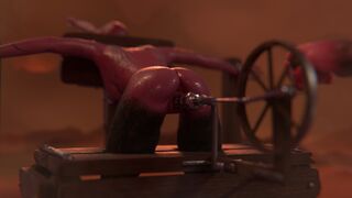 Succubus Pillory Dildo Machine – 3eeDeeBee