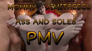 Mommy Dimitrescu’s Ass And Soles PMV/HMV