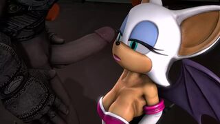 Dick in Rouge’s Face [RougeNine]