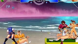 chun-li futa team vs chris & kisara