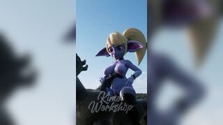 [NSFW] Shortstack Poppy Animation Test