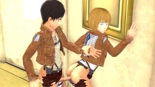 Eren and Armin