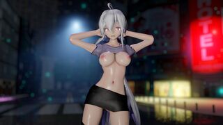 Haku – Nice body | MMD Vocaloid