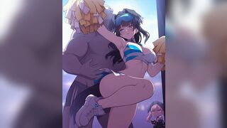 Blue Archive – Nekozuka Hibiki Cheerleader (no audio)