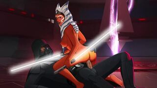 Star Wars Rebels Ahsoka And Vader (sfan)