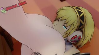 Aigis Worships Kotone’s Ass