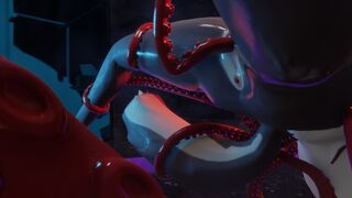 Juno from Bestars fucked with tentacle octopus furry
