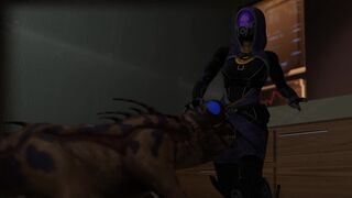 Tali’s Licking Varren Encounter (Incomplete)
