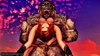 Paying Troll Toll with her pussy – massive penetration
