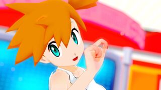 Pokemon Misty Cloth Physics Striptease