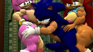 Amy x Sally x Sonic