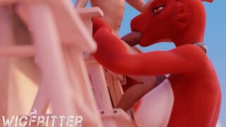 Guilmon Blows Lifeguard – Wigfritter