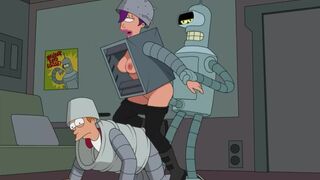 Bender and Leela