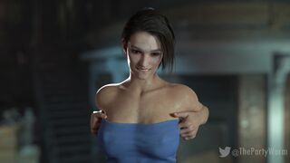 Jill Valentine – Boob Drop