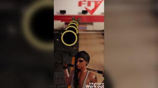 pharah working out