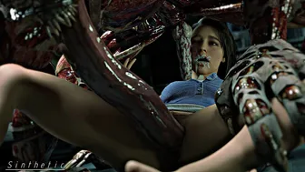 Jill Valentine And Licker [Sinthetic][4K]