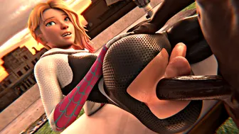 Gwen On Rooftop [Futa][Futuretist][4K]