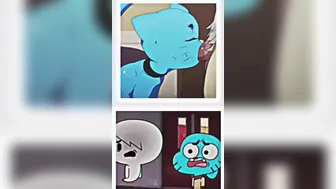 Gumball and Carrie are TRAUMATIZED!!| meme edit