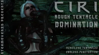 Ciri punished by tentacles [SteamOven3D]
