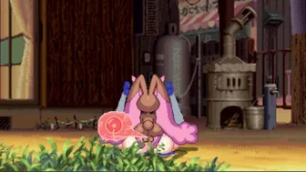 Lopunny used mating press! it’s super effective~