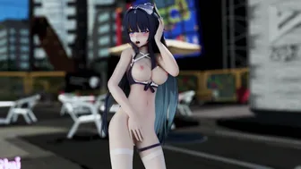 [ZXSN_MMD] HOO Raiden Mei Waifu Dancing (Widescreen mode)