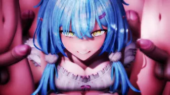 Paizuri Whilst Surrounded by Dicks