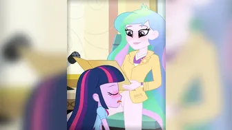 Twilight is Celestia’s Favourite Student~! MLP Animation With Voice Acting