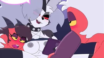 MelieConieK – Moxxie giving Loona a show