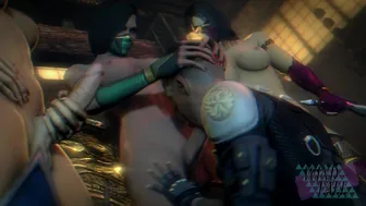 futa ninjas use cassies throat