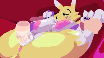 [FattMana]Renamon’s VIP treatment