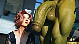 Black Widow Impressed By Gamoras Cock [Salamandraninja][4K]