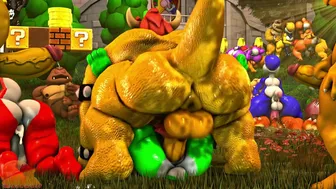 Bowser And Yoshi Fuck