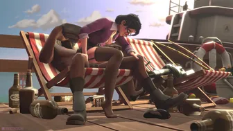 Miss Pauling & Demoman [Rapetacular]