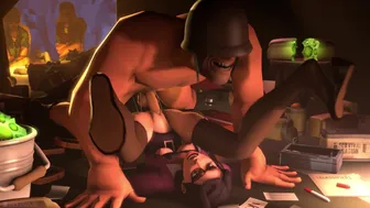 Miss Pauling & Soldier [Rapetacular]